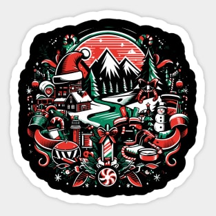 christmas vacation Sticker